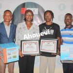 Les lauréats et les organisateurs