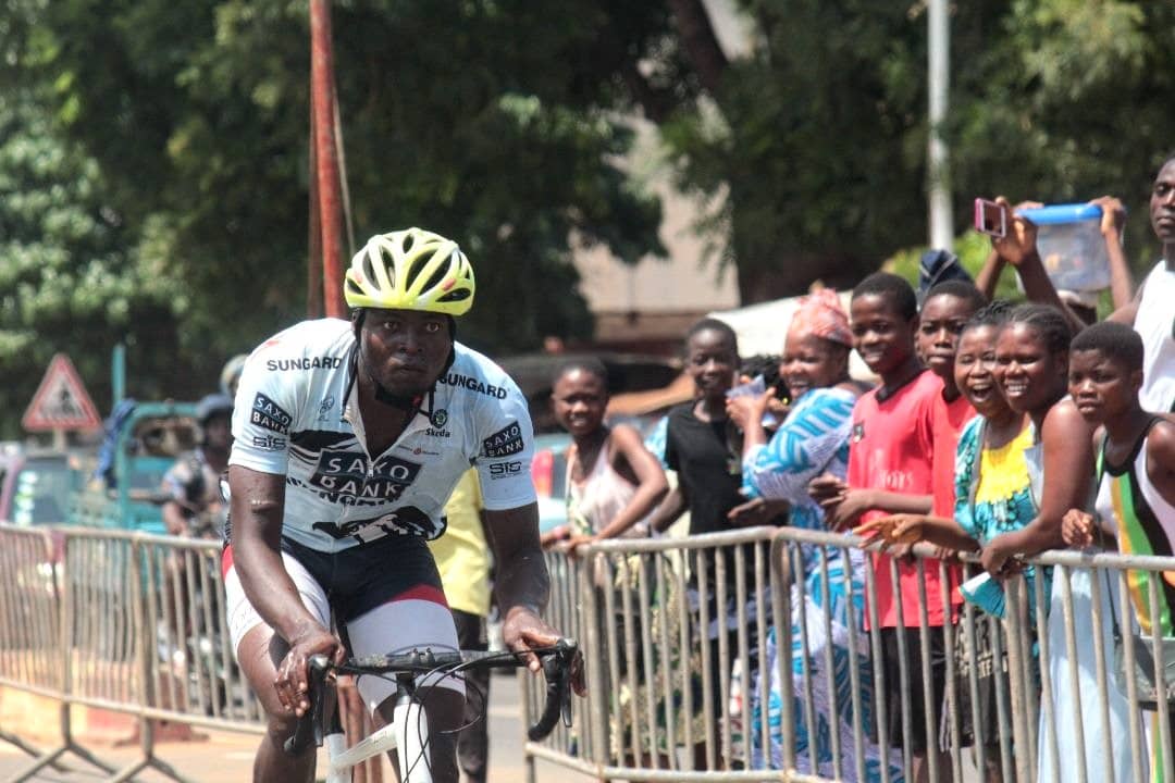 Les routes d'Agoè, Kegue, Tsevie, Hahotoe, Anfoin, Ahepe, Vogan ont accueilli le Championnat National de Cyclisme 2024 au Togo, ce 7 avril 2024.