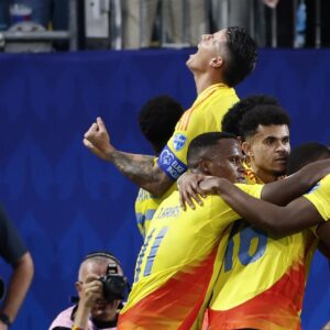 Les joueurs Colombiens