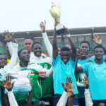 L'UL avec le trophée