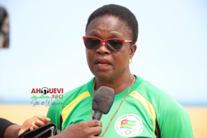 Mme Colette Adjonyoh, présidente de la commission Beach Handball 