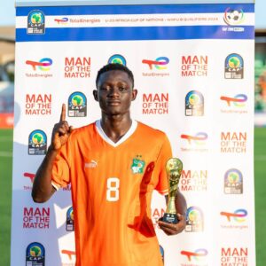 Isaac Cissé, homme du match 