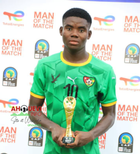 Aminou Tchadjobo, l'homme du match