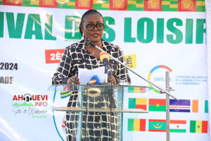 Mme Lidi Bessi-Kama, Ministre des Sports et des Loisirs du Togo, 
