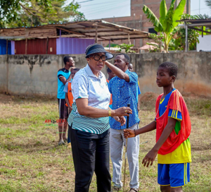 Mme Sophie Agbo, présidente du Ladies Golf Club du Togo.