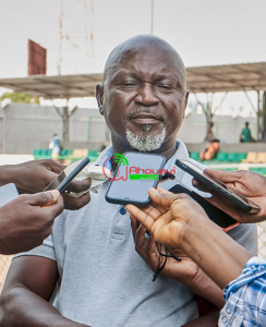 Sakiyé Sizing, premier vice-président de la FTT et directeur du tournoi