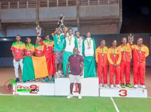 Podium U14 par équipes 