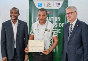 Aristide Mawupedzro Kuevidjin, chef du département communication de la FTF au milieu