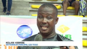 Kibiribe Kolani, entraîneur des juniors,