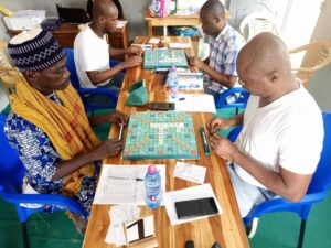 Les scrabbleurs en action