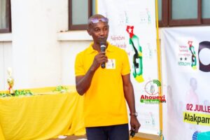 Le président de la FETOGYM, Ernest Komi Sovéadi