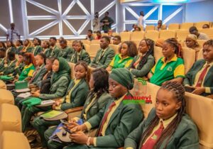 Les étudiants de l'École Multinationale Supérieure des Postes d’Abidjan (EMSP)