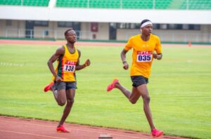 YOAGBATI Makman (035), lors d'une compétition de la FTA