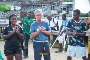L’expert formateur Christophe GONNEAUD avec certains formateurs 