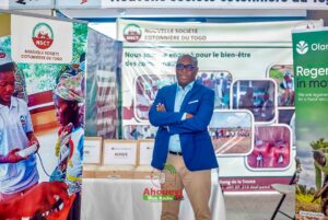 Kossi ASSOGBAVI, responsable de la communication, des relations publiques et de la responsabilité sociétale à la NSCT