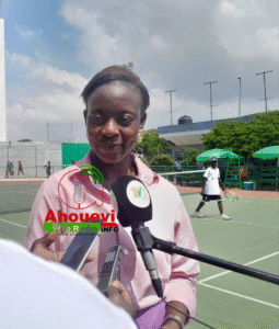 Ablavi Justine Amoussou, trésorière générale adjointe de la FTT