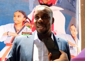 Le promoteur de Blooming Taekwondo College Maître Kokou Ziadji