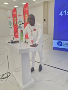 Hodabalo TEOU, président de la Fédération Togolaise de Jeu de Dames (FEJEDAT) 