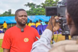 Le président du comité d’organisation, Elom Sohoin