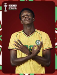 Le plus jeune joueur du tournoi Tadiwa Chakuchichi (Zimbabwe)