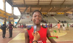 le jeune joueur du club UBC, AGBOLO-NOAMESSI Kephas Club UBC