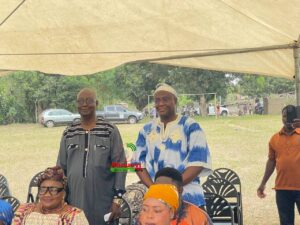 M. Daya Minlekibe, DG d'IDS Technologies et 1er Vice-Président d'ESTETIC(G) et le Président d'ESTETIC Kwaku Agbeko DOGBA