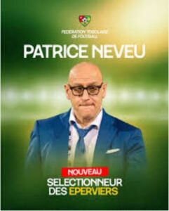 Patrice Neveu en conférence de presse