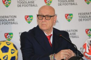 Patrice Neveu en conférence de presse