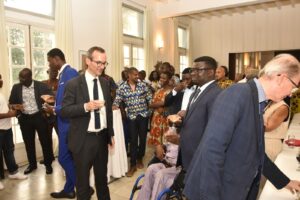 Vue partielle de l'assistance