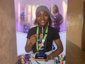 Katoura Koriko, de la commune d’Agoè-Nyivé 6, championne du concours d'art oratoire