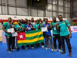 Délégation Togolaise de Bras de fer sportif