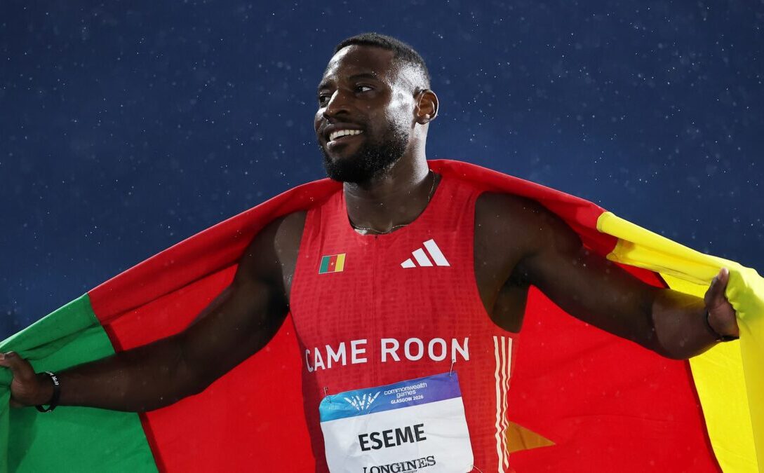 Le sprinteur Emmanuel Eseme offre l'or au Cameroun sur 100 m