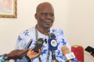 le président du Comité d’organisation, Robert Ahlin SODJI