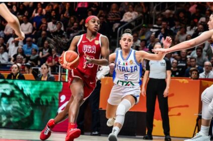 L'Italie a failli réaliser le plus grand "Upset" de la compétition en dominant les Etats-Unis d'Amérique et en ne concédant que 55 points.