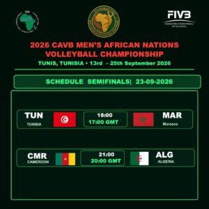 PROGRAMME DES 1/2 FINALE